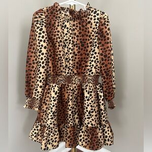 Leopard Long Sleeve Dress